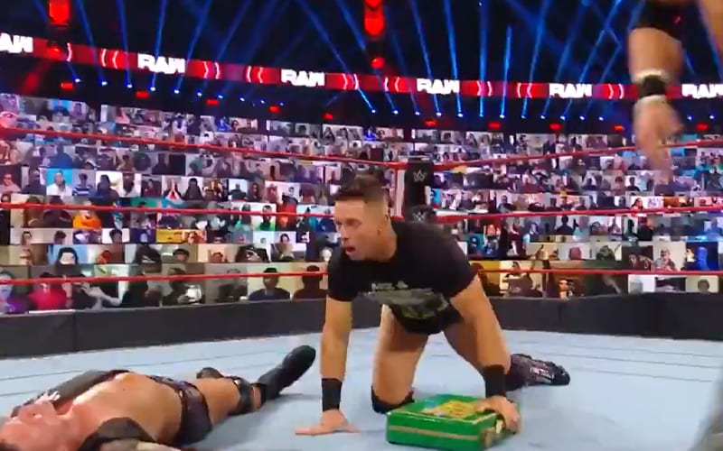 The Miz Attempts Money In The Bank Cash-In During WWE RAW