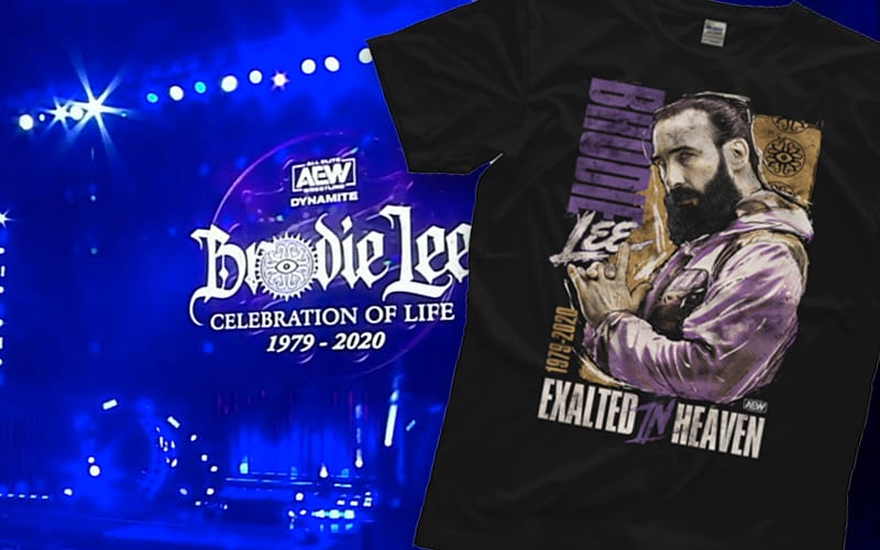 Brodie Lee Tribute T-Shirt Becomes Highest Seller Of 2020 In Four Hours