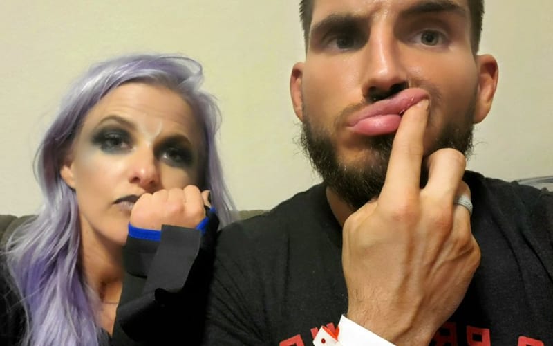 Johnny Gargano & Candice LeRae Celebrated WWE NXT TakeOver: WarGames Victories In The ER