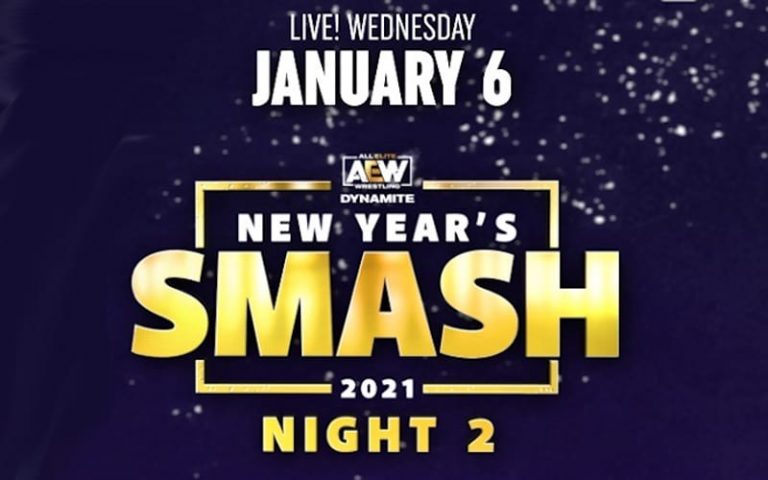 AEW Books Title Match For New Year’s Smash Night 2