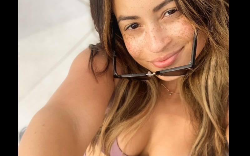 Kayla Braxton Shares Life Hack While Showing Off Poolside