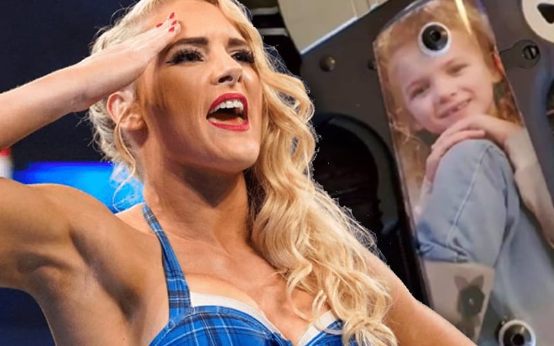 Lacey Evans Got Her Daughter’s Face On A Handgun For Christmas