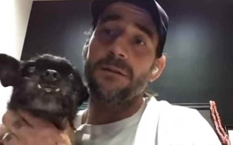 CM Punk Reveals Daily ‘Wake Up’ Song He Sings To His Dog Larry