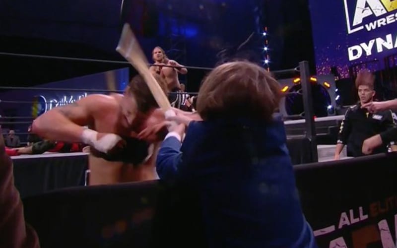 MJF Reacts To Brodie Lee Jr. Attacking Him On AEW Dynamite
