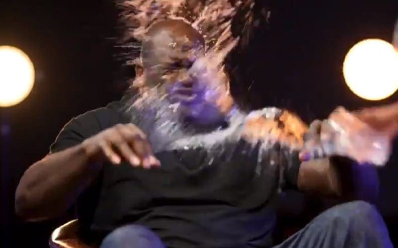 Watch Brandi Rhodes Throw Water In Shaquille O'Neal's Face On AEW Dynamite