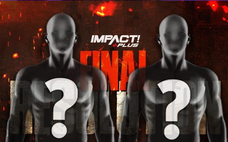 Title Match Added To Impact Wrestling Final Resolution UPDATED CARD