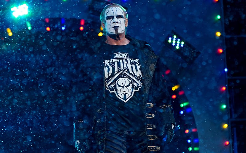 Sting Agreed To Wrestle Cinematic Matches In AEW