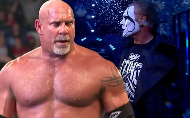 Goldberg Trends For Interesting Reason After Sting’s AEW Debut
