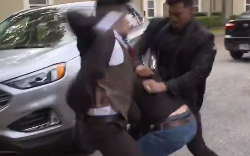 Curt Stallion Assaulted In Parking Lot Before WWE NXT Debut