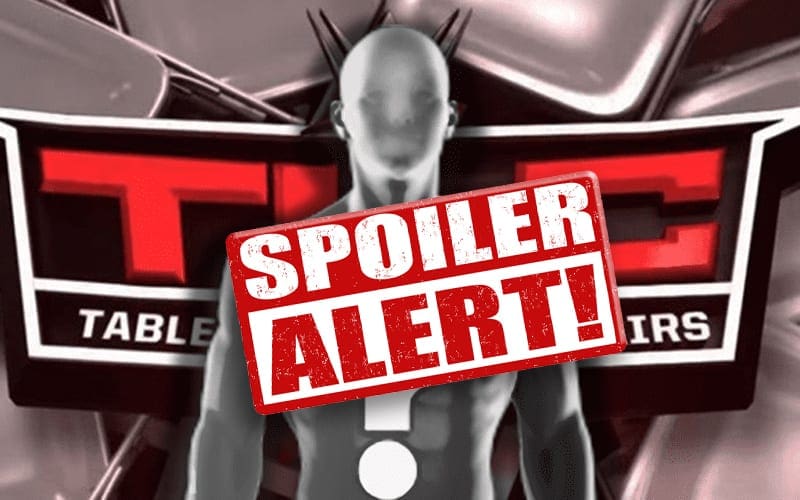 HUGE POSSIBLE SURPRISE SPOILER For WWE TLC