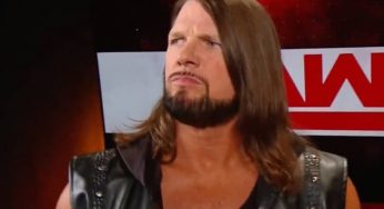 AJ Styles Thinks It’s A Shame He Isn’t On The WWE Clash At The Castle Card
