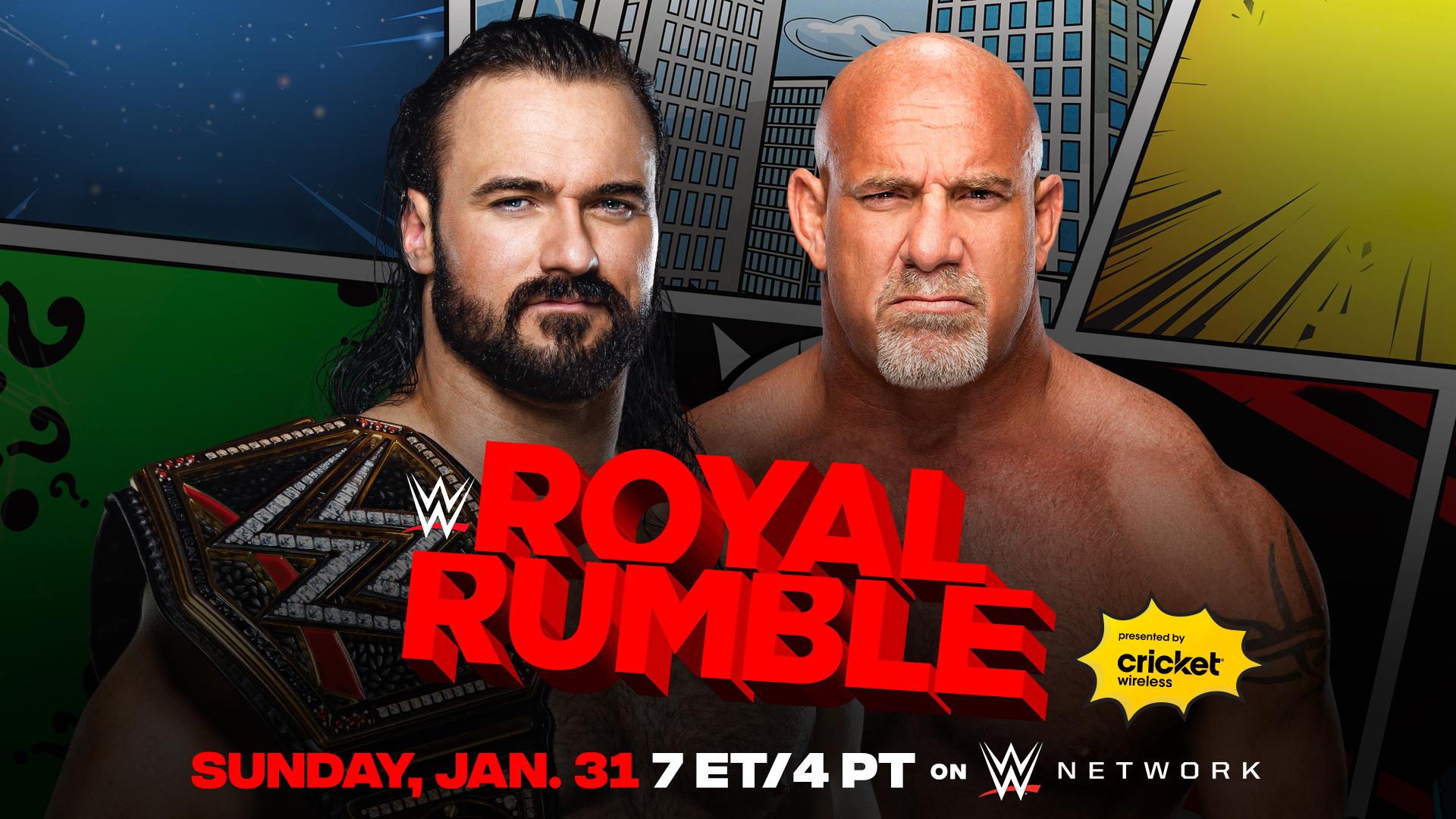 Betting Odds For Drew McIntyre vs Goldberg At WWE Royal Rumble Revealed