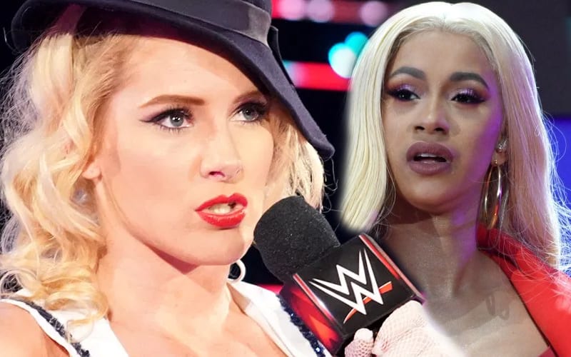 Lacey Evans Threatens Cardi B With Physical Violence