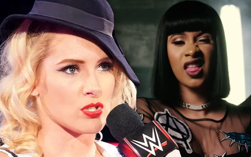 Lacey Evans Says She’ll Beat Up Cardi B While Listening To Her Music