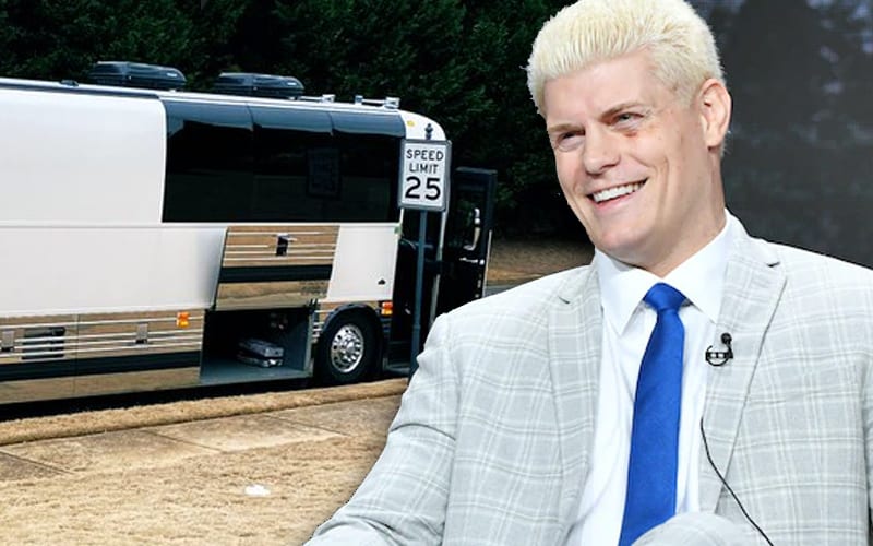 Cody Rhodes Upgrades His Travel Game & Buys A Bus