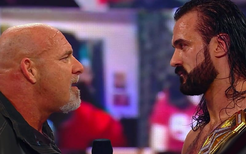Goldberg Challenges Drew McIntyre For WWE Title At Royal Rumble