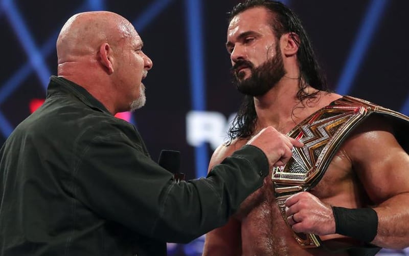 Why Goldberg Is Challenging Drew McIntyre At WWE Royal Rumble