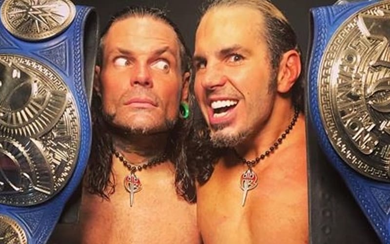 Hardy Boys Both Trend After Jeff Hardy’s WWE Release