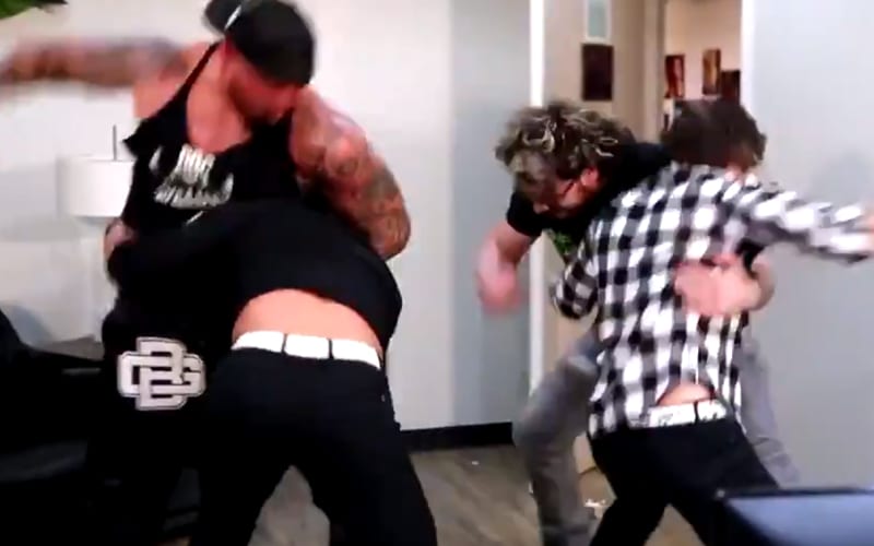 Kenny Omega Involved In Backstage Brawl During Impact Wrestling