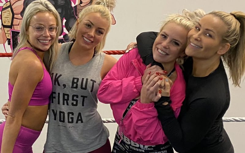 WWE Superstars Put In Extra Training Time At Natalya’s Gym