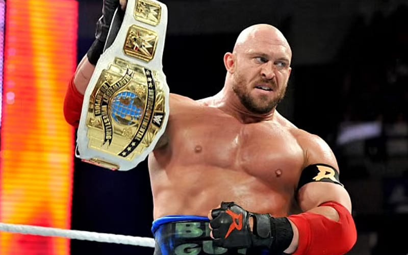 Ryback Drags WWE Titles As Props To Market Entertainers