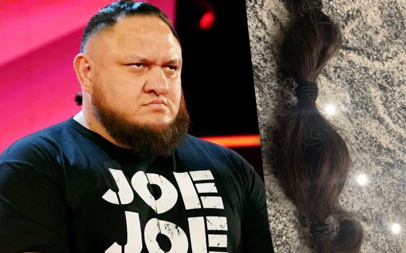 Samoa Joe Cuts Off His Hair For Charity