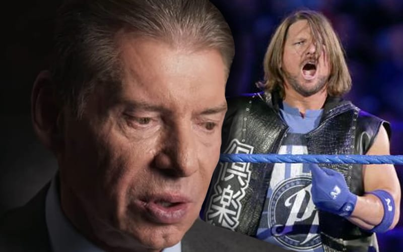 Vince McMahon Regrets Not Signing AJ Styles To WWE A Decade Sooner