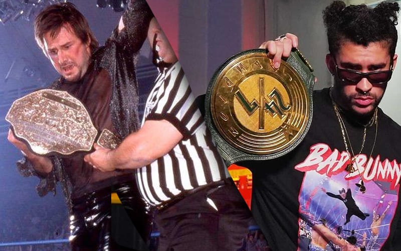 Bad Bunny WWE Angle Compared To David Arquette’s WCW Title Win By AEW Star