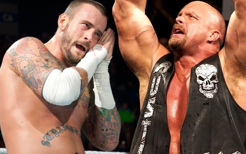 Steve Austin Reacts To Finding Out CM Punk DID Say He Could Beat Him In Seconds