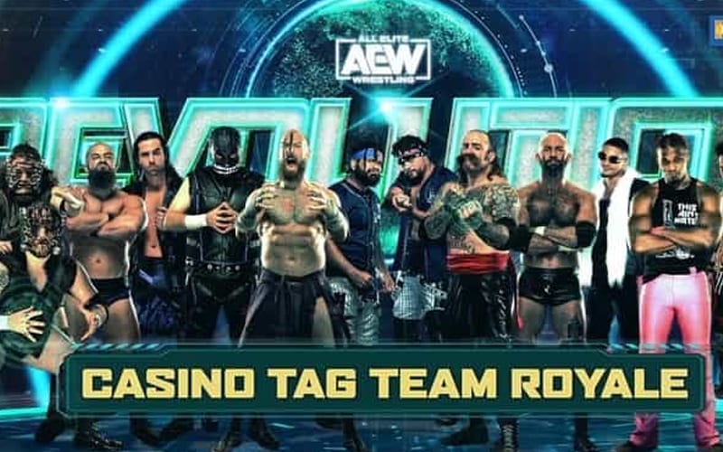 AEW Reveals Rules For Casino Tag Team Royale Match At Revolution