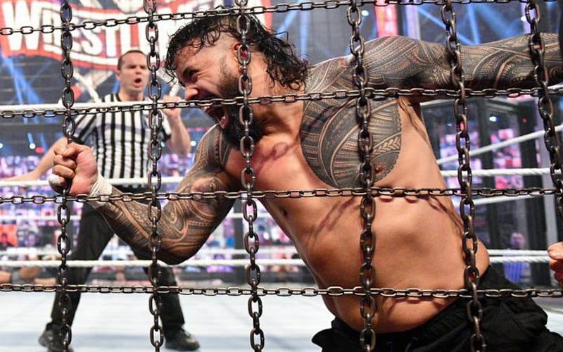 Jey Uso Shows Off Minor Injury After WWE Elimination Chamber