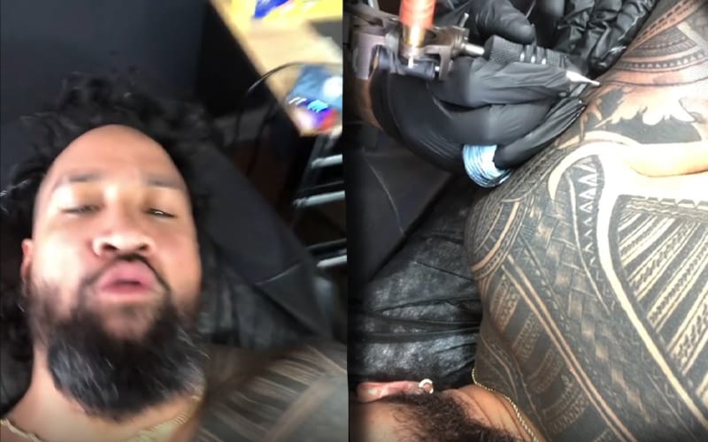 Jey Uso Gets Big New Tattoo Before WWE Elimination Chamber