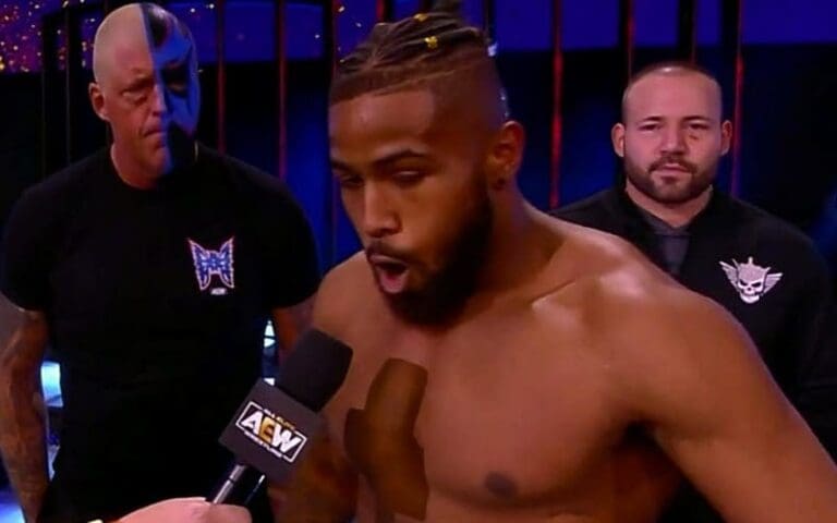 AEW Officially Signs Lee Johnson To Contract