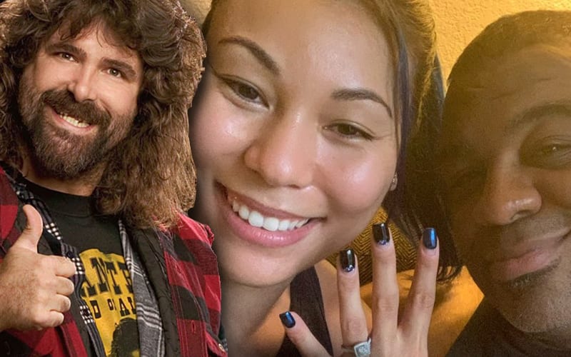 Mick Foley Offers To Officiate Keith Lee & Mia Yim’s Wedding