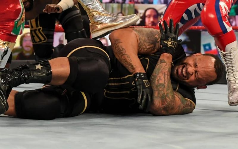 MVP Suffers Possible Injury During WWE RAW