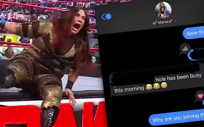 Nia Jax Reveals Trolling Texts From Mother About Her ‘Hole’