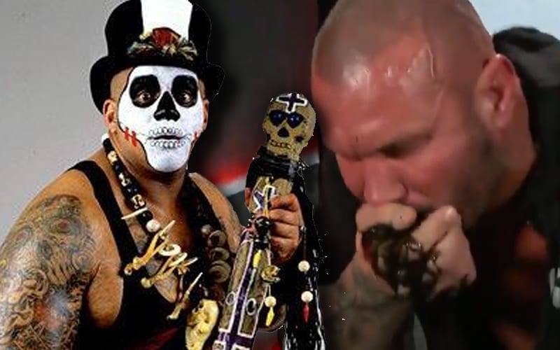 Papa Shango Trends After Randy Orton Coughs Up Black Liquid On WWE RAW