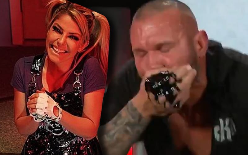Alexa Bliss Reacts To Randy Orton Coughing Up Black Liquid On WWE RAW