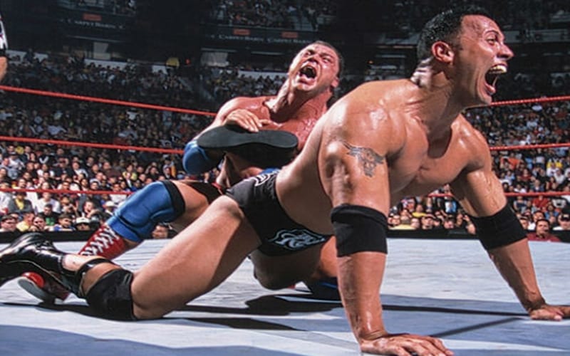 Kurt Angle Explains Why The Rock Oversells During His Matches