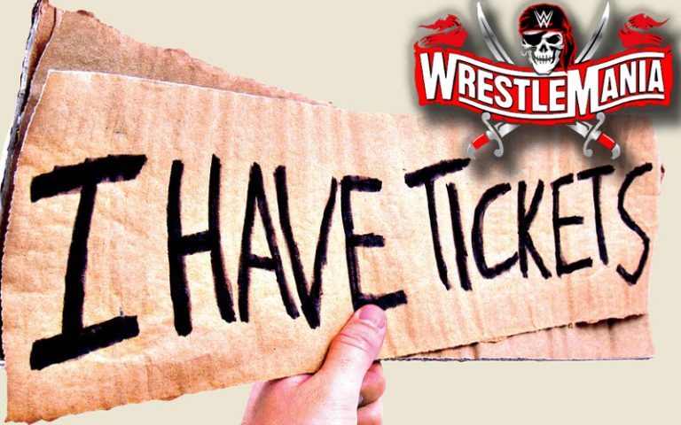 WrestleMania 37 Tickets Already Going For Big Money With Scalpers
