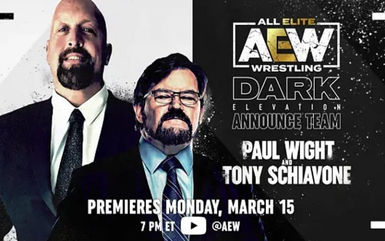 AEW Reveals First Match For New AEW Dark: Elevation Show