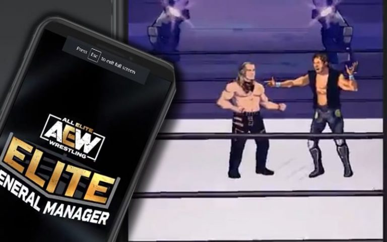 AEW Games Gives First Look At Upcoming General Manager Release