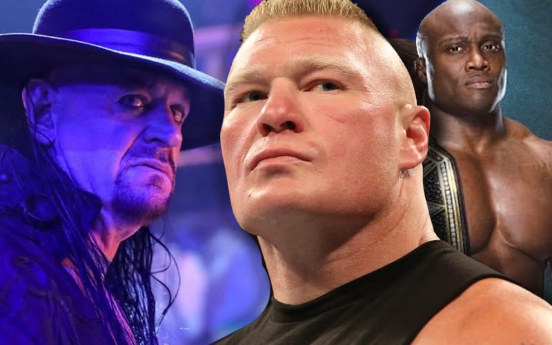 The Undertaker Says Brock Lesnar Doesn’t Give Himself Enough Credit