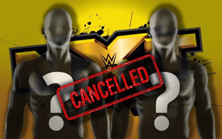 MAJOR Cancelled WWE NXT Match Revealed