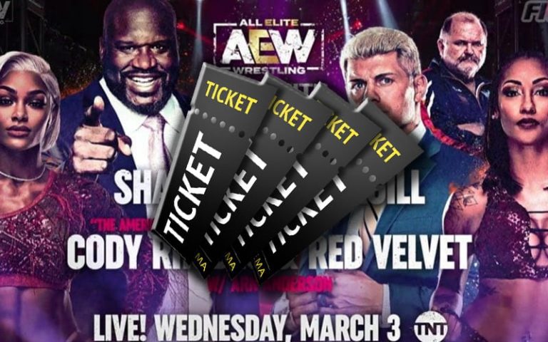 How Many Tickets AEW Sold In SELL OUT For Dynamite Tonight