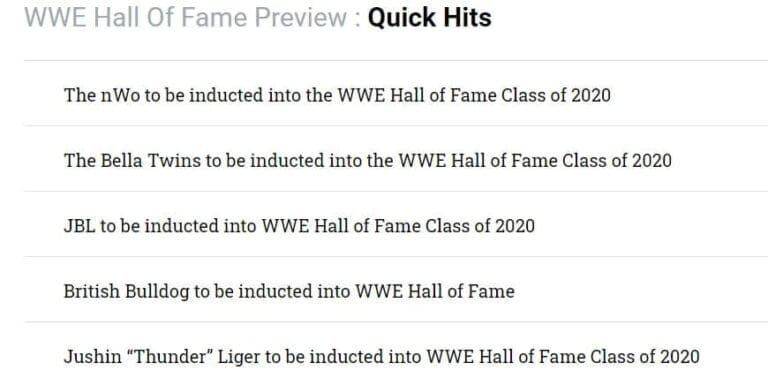 WWE Hall Of Fame: Batista Not Entering As Class Of 2020 Inductee? 1