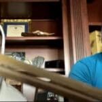 Rey Mysterio Whacks Dominik With Kendo Stick During WWE Fastlane Watch Along