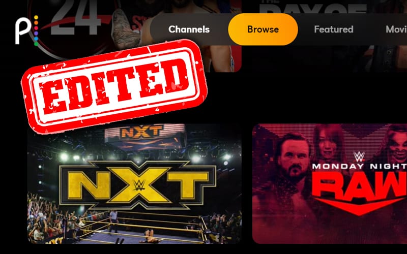 WWE Content Gets Edited Off More Than Just Peacock