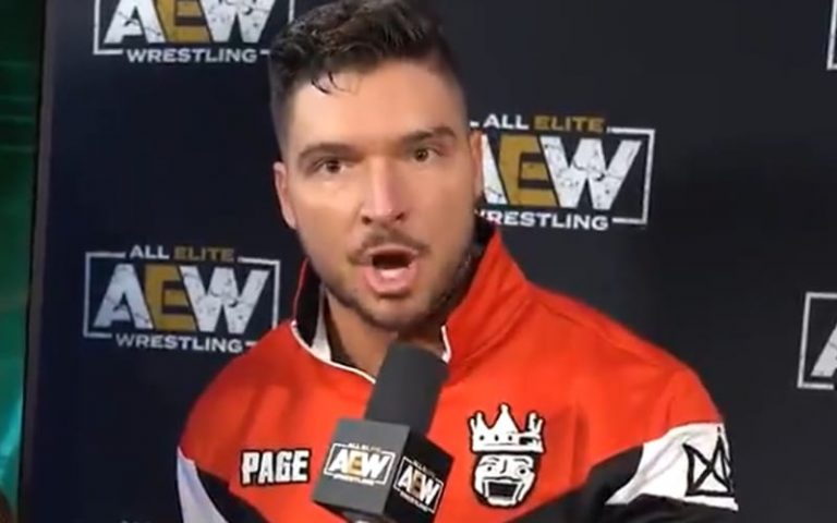 Ethan Page Demands The Spotlight In AEW