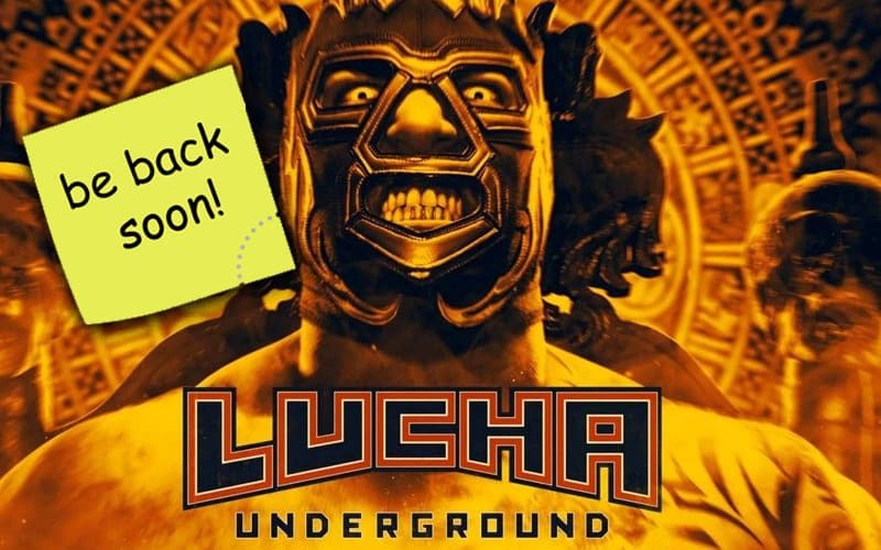 Lucha Underground In Talks For Television Return Lucha Underground In Talks For Television Return